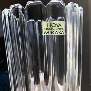 Mikasa Crystal High Point Flower Vase